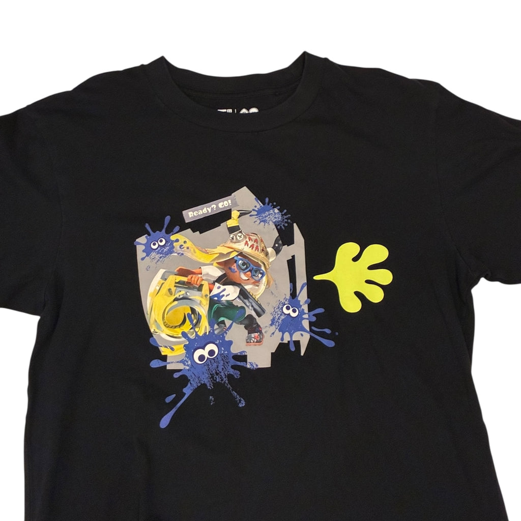 Uniqlo x Nintendo - Splatoon Black Graphic T-Shirt