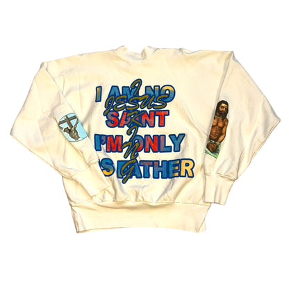 AWGE x Yeezy - Kanye West Sunday Service Jesus is King Sweatshirt