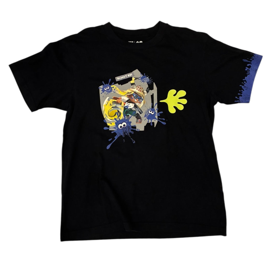 Uniqlo x Nintendo - Splatoon Black Graphic T-Shirt