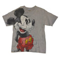 Walt Disney World - Mickey AOP Grey Graphic Vintage Y2K T-Shirt