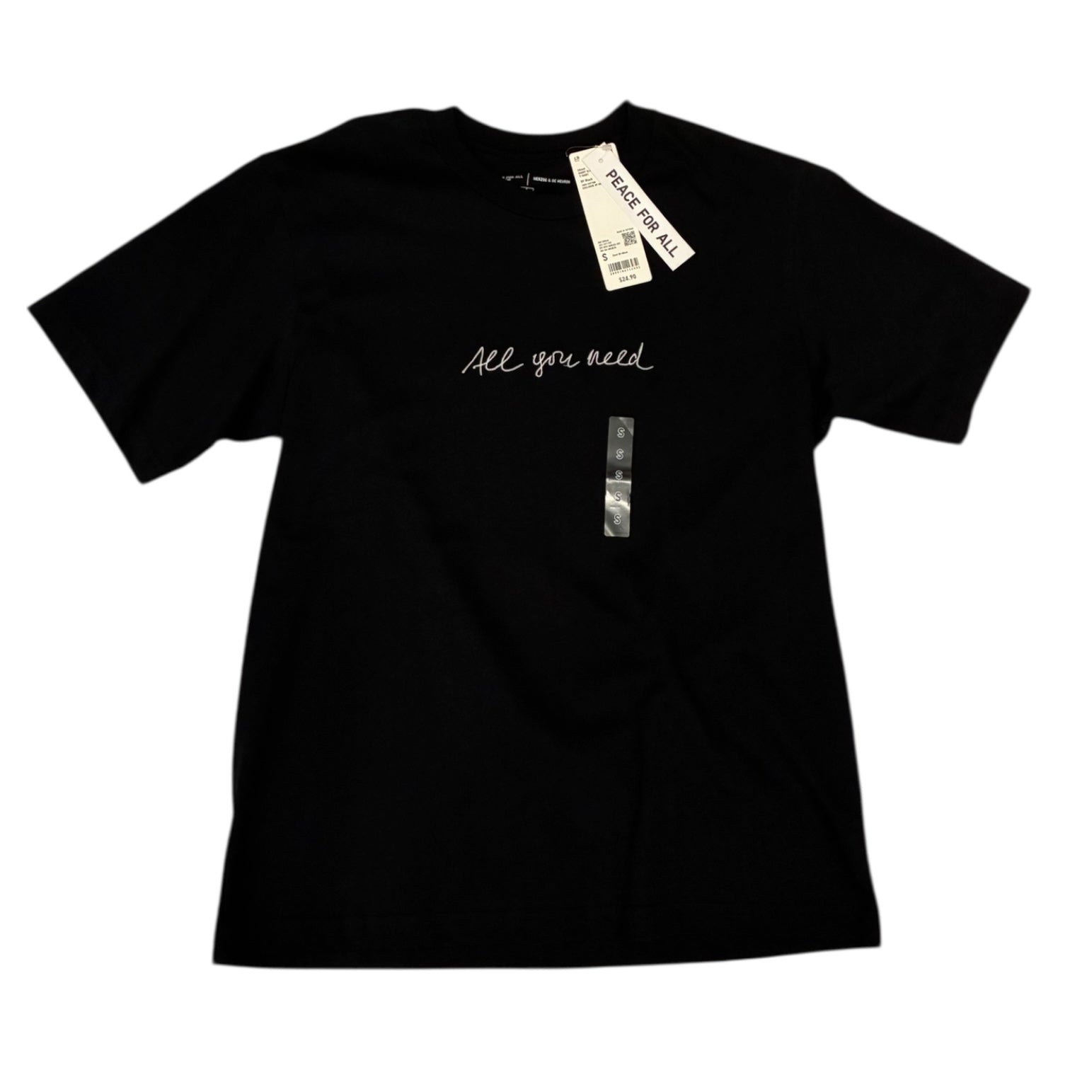Uniqlo x Peace For All - Herzog & De Meuron - Black Graphic NWT  T-Shirt