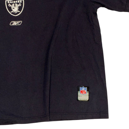 NFL x Reebok - Oakland Raiders Black Graphic T-Shirt