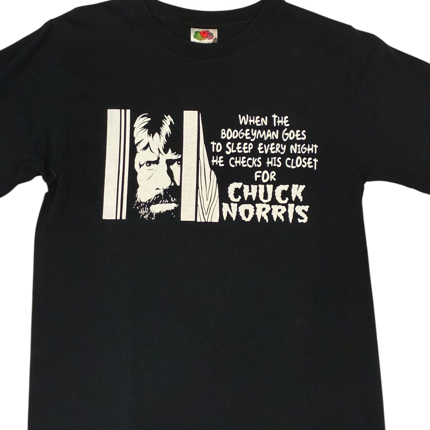 FOTL - Chuck Norris Black Vintage Y2K T-Shirt