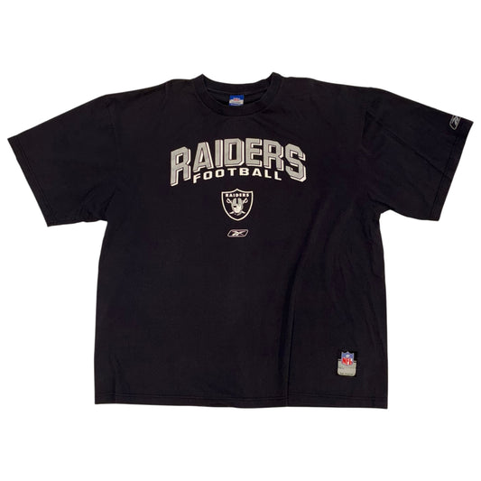 NFL x Reebok - Oakland Raiders Black Graphic T-Shirt