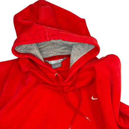Nike Silver Tab - Red Essentials Vintage Y2K Hoodie Sweatshirt