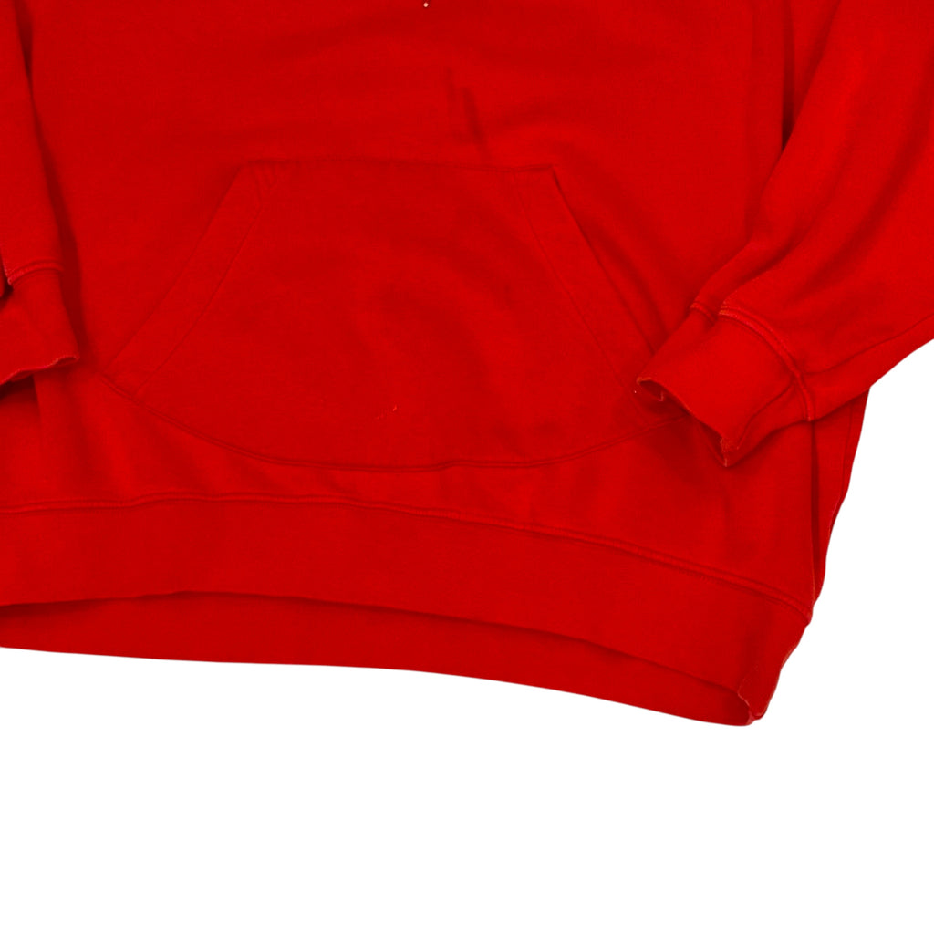 Nike Silver Tab - Red Essentials Vintage Y2K Hoodie Sweatshirt