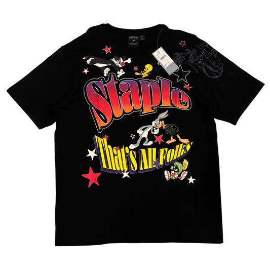 Staple x Looney Tunes - Deadstock Black Graphic T-Shirt