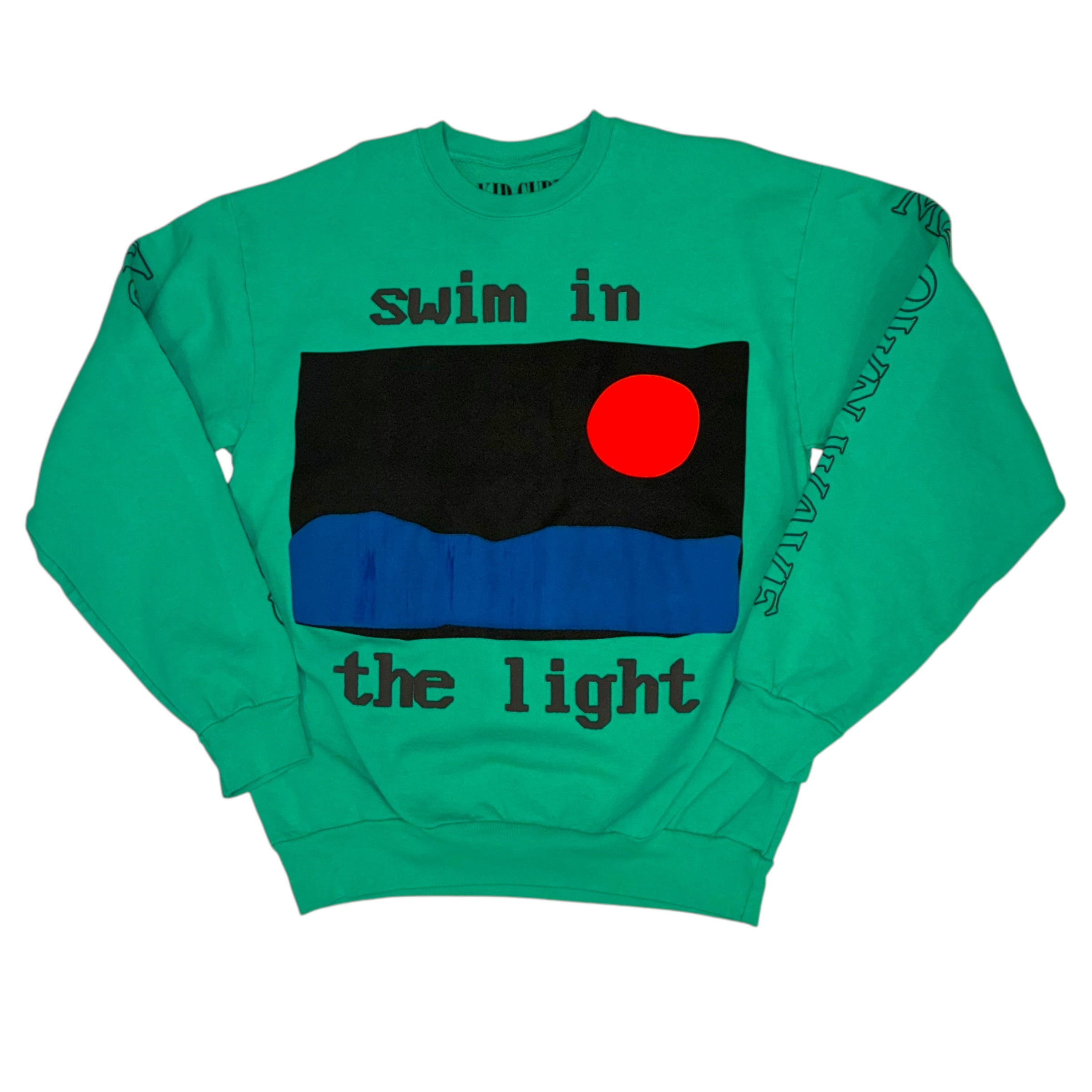 Kid Cudi x CPFM - 2019 Swim Deadstock Rolling Loud Teal Sweatshirt