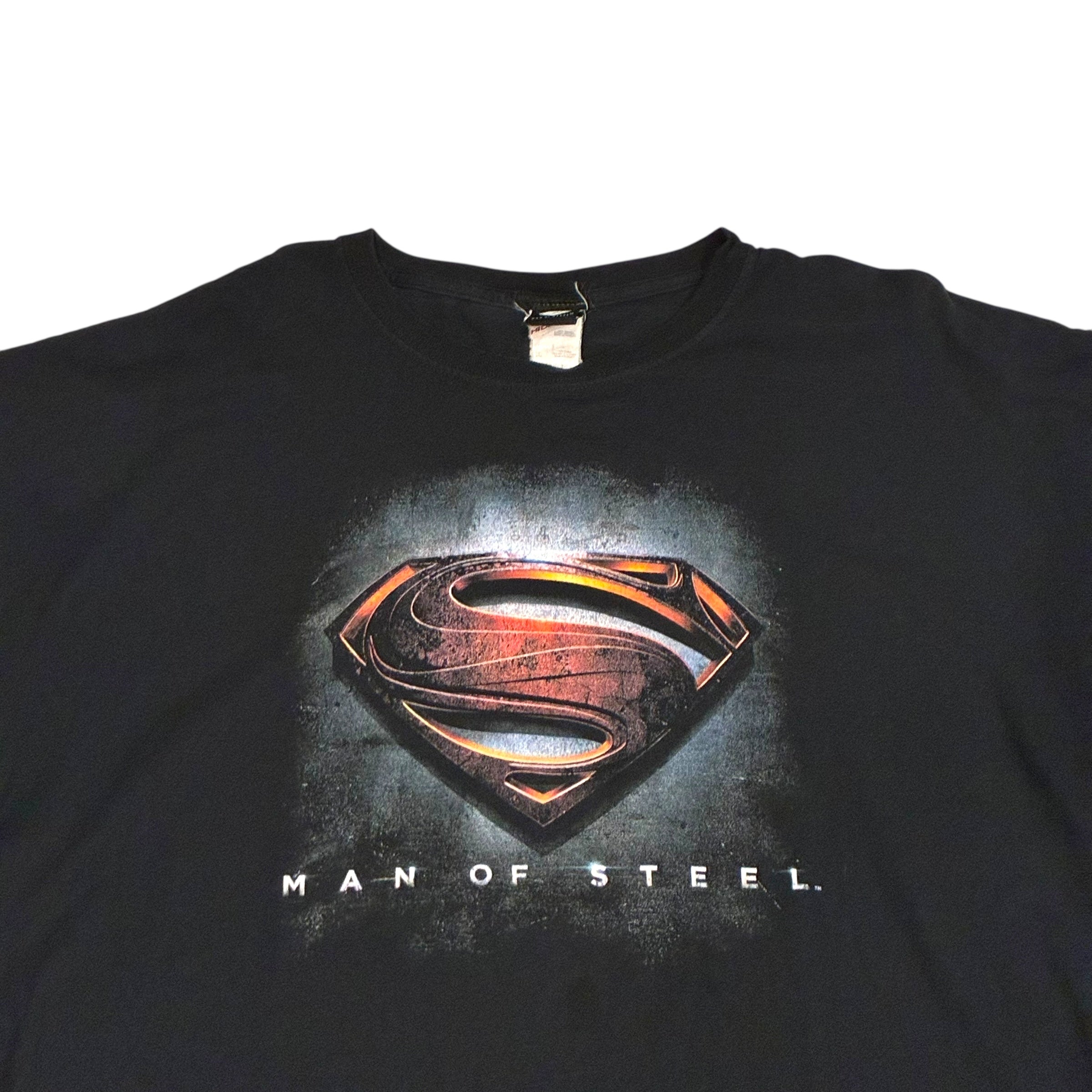 Superman - Man of Steel Vintage Y2K Movie Promo T-Shirt