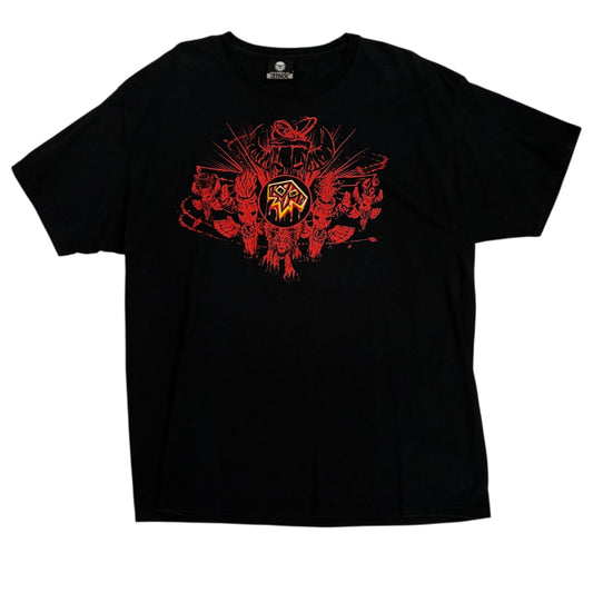 Designed by JINZ - World of Warcraft Black Graphic Vintage Y2K T-Shirt