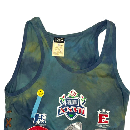 Dolce & Gabana - Vintage 1993 Superbowl Bills vs Cowboys Exclusive Womens Tank Top