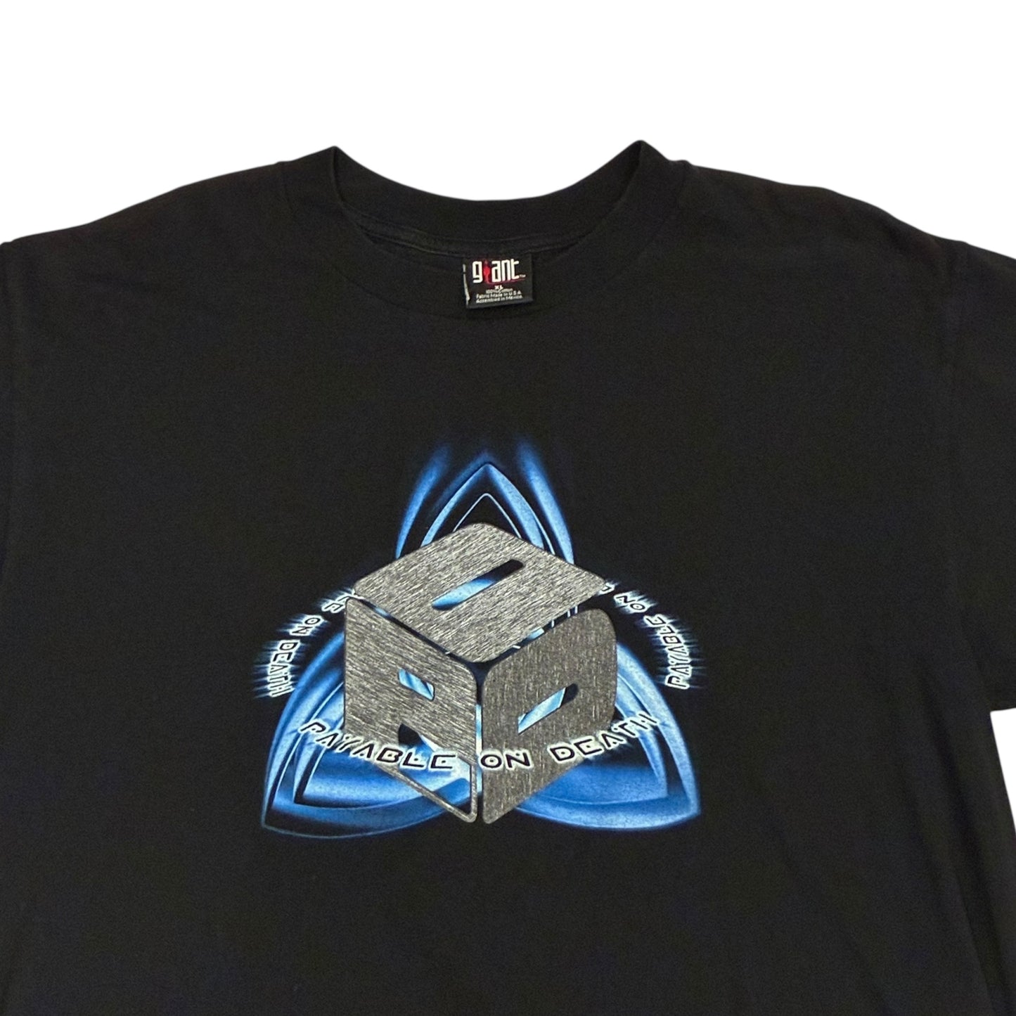 Giant - Payable on Death P.O.D. Black Graphic T-Shirt