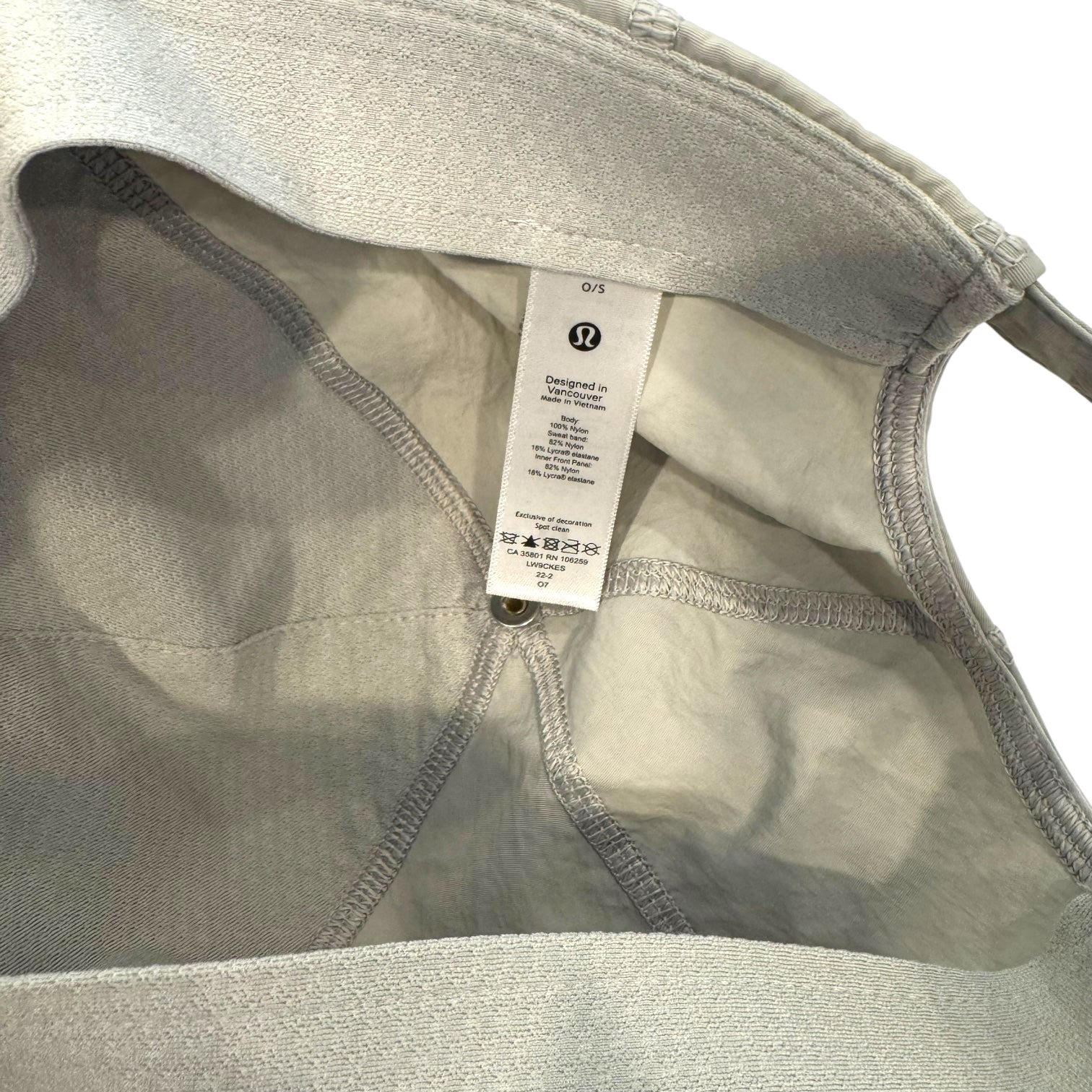 Lululemon Athletic - Beige Athletic Adustable Hat