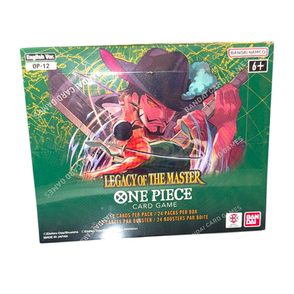 Bandai x One Piece - Legacy of The Master OP-12 Factory Sealed Booster Box