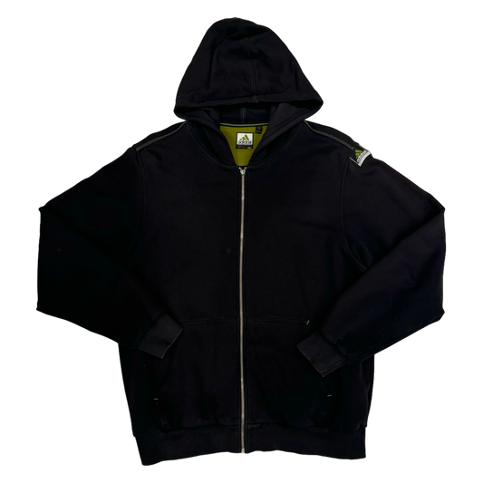 Adidas - EQT Equipment Black Full Zip Hoodie Sweatshirt