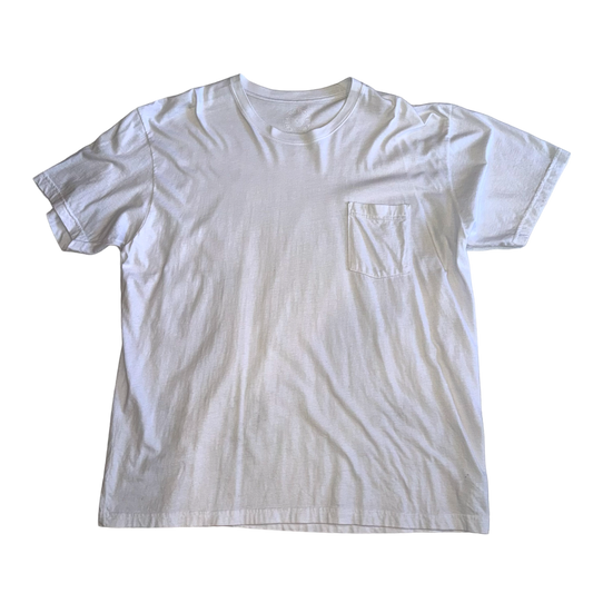Chrome Hearts - White Pocket Authentic T-Shirt