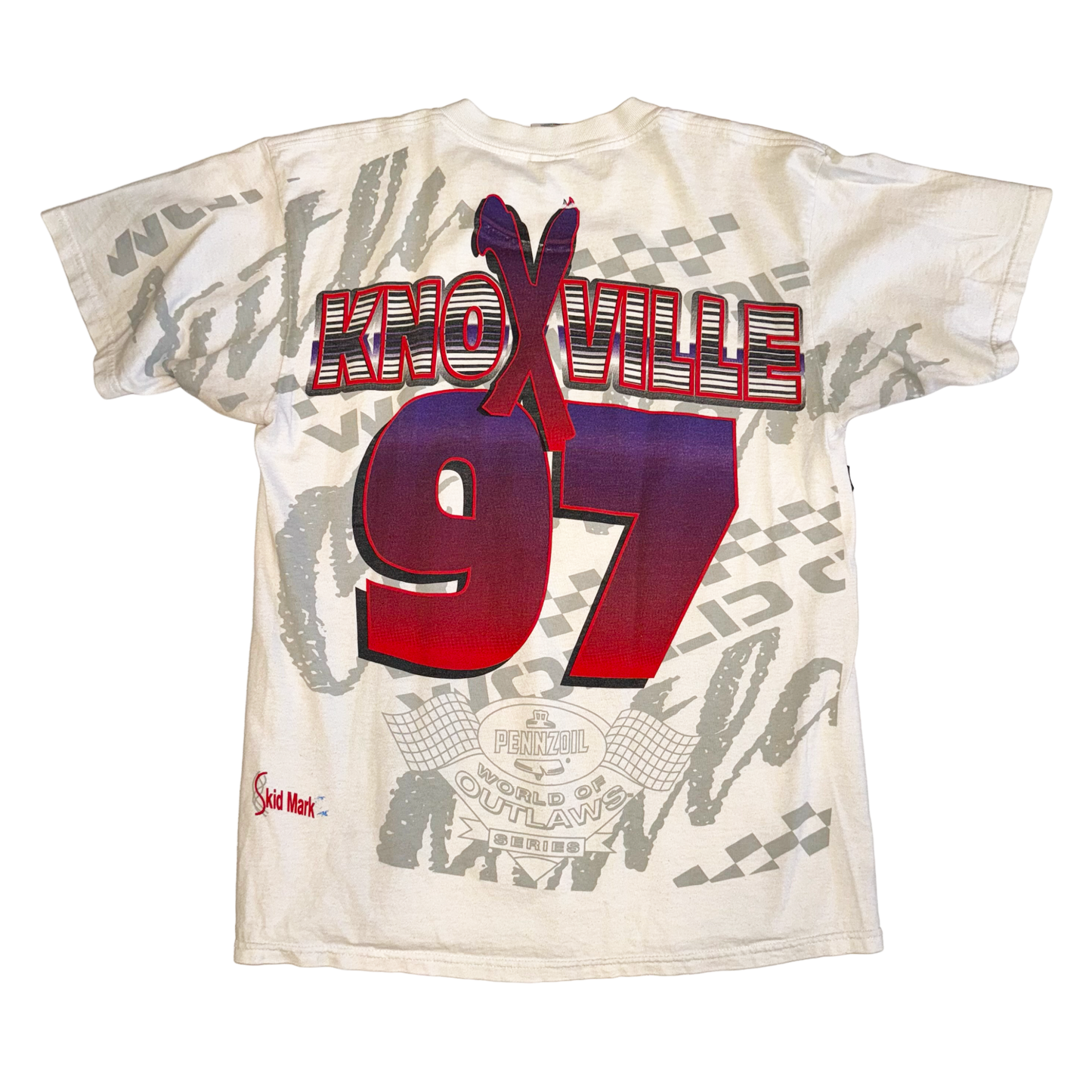 Gildan - Knoxville Racing Vintage 1997 AOP T-Shirt