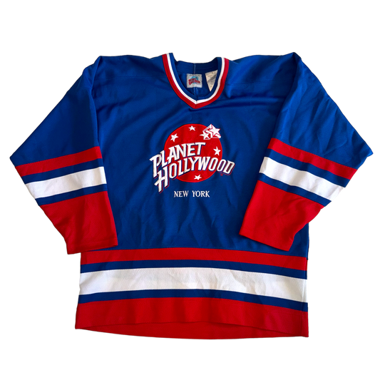 Planet Hollywood - New York Vintage 90s Hockey Jersey