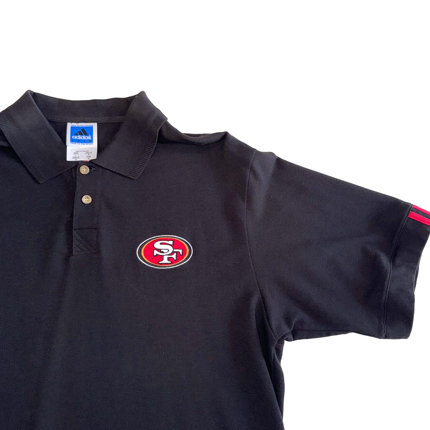 Adidas - San Francisco 49ers Vintage Y2K Polo Team Shirt