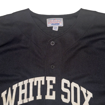 Starter - Chicaco White Sox Black Vintage Y2K Patched Jersey