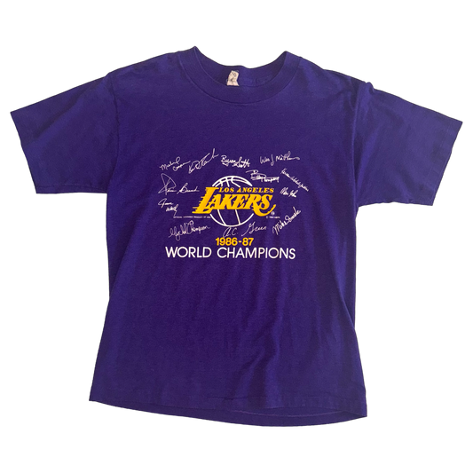 Lexington - Los Angeles Lakers 1987 Single Stitch Vintage T-Shirt