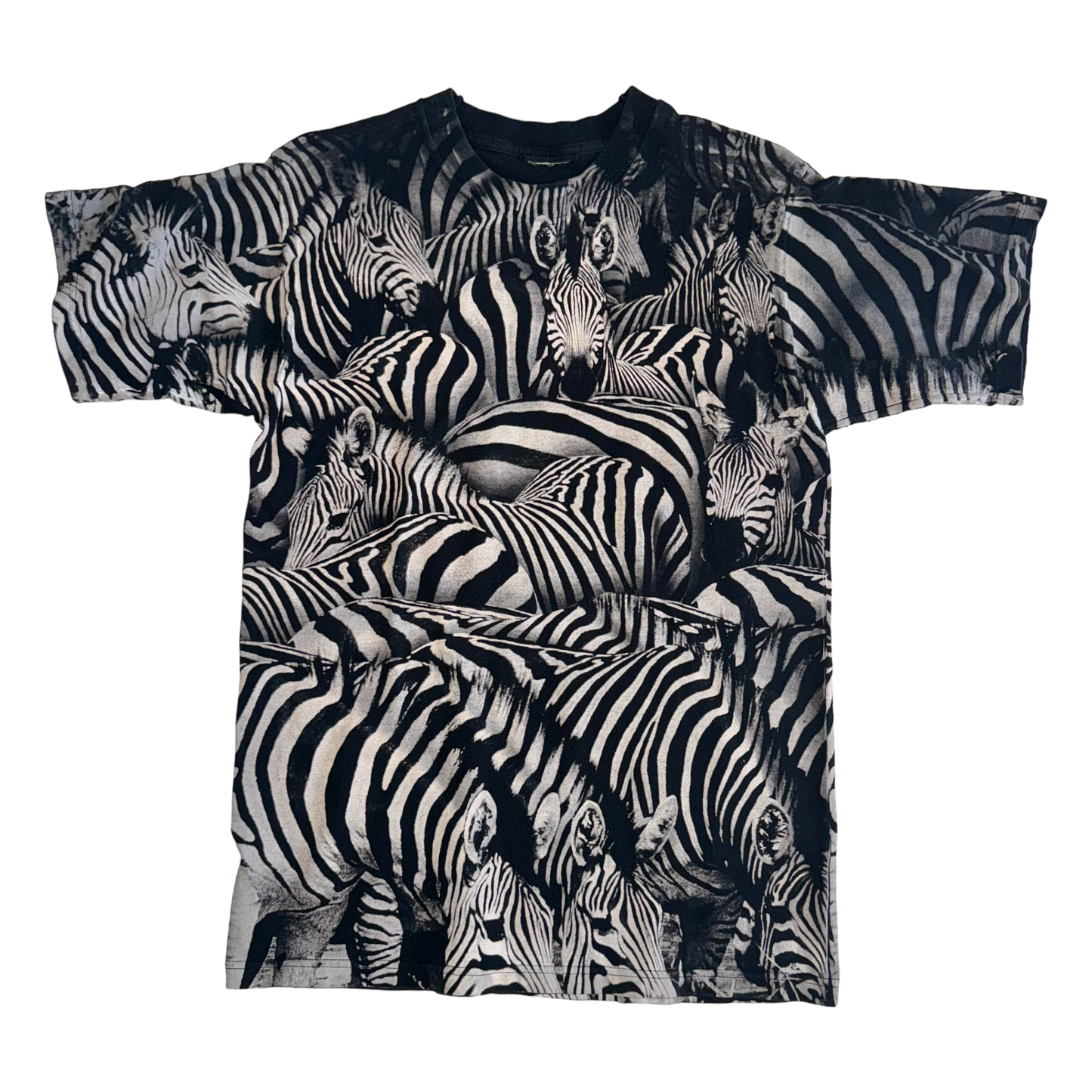 Radical Nature - Zebra AOP Vintage 90s T-Shirt