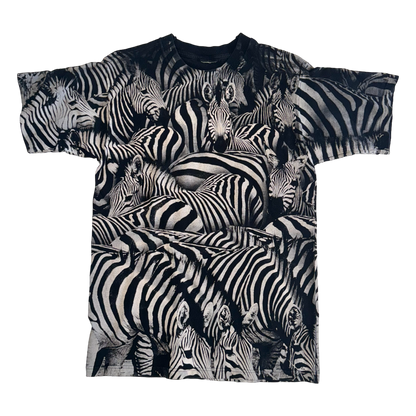 Radical Nature - Zebra AOP Vintage 90s T-Shirt