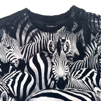 Radical Nature - Zebra AOP Vintage 90s T-Shirt