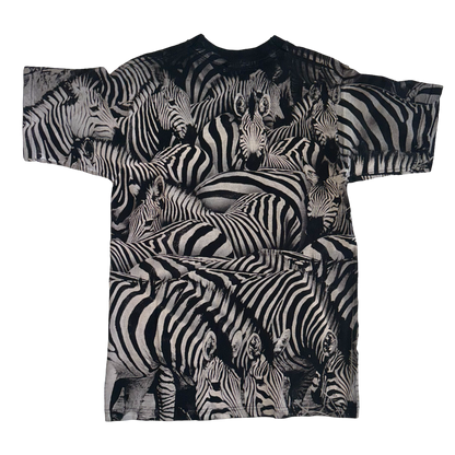 Radical Nature - Zebra AOP Vintage 90s T-Shirt