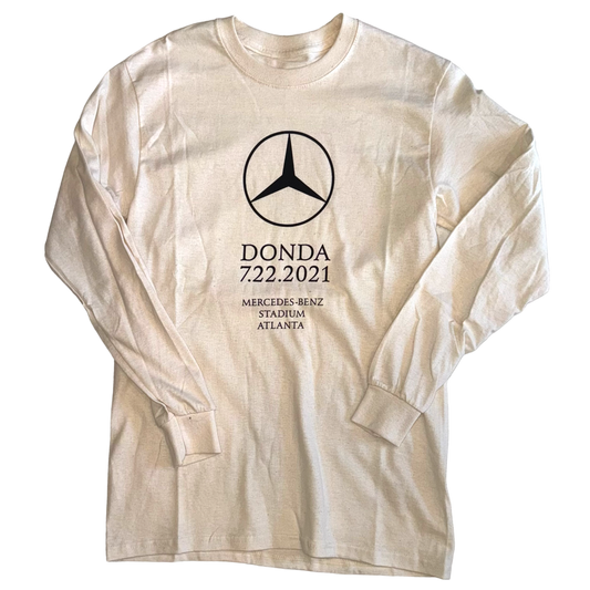 Ye Kanye West - Donda 2021 Album Promo Deadstock Longsleeve T-Shirt