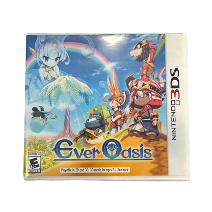 Nintendo 3DS - Ever Oasis CIB Authentic Game