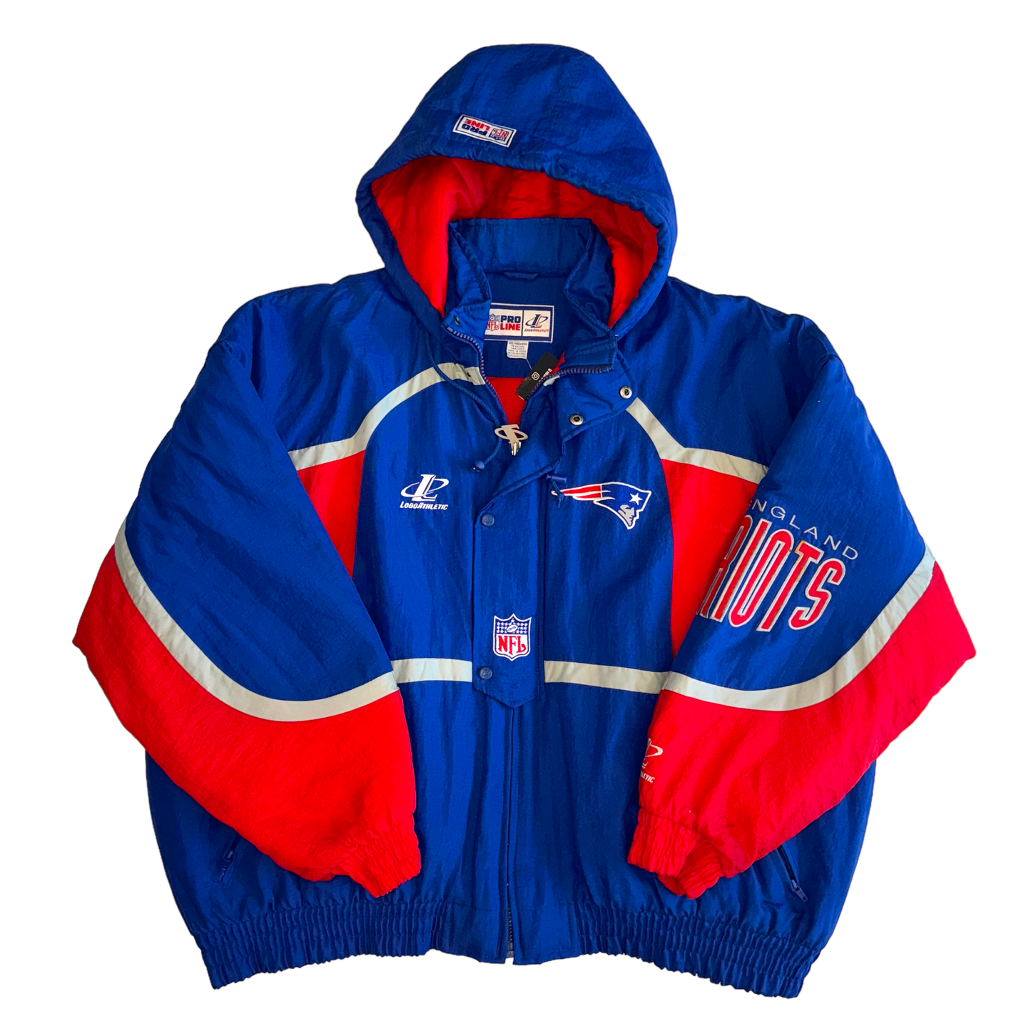 Logo Athletics x NFL - New England Patriots Vintage 90s Puffer Jacket