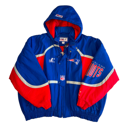 Logo Athletics x NFL - New England Patriots Vintage 90s Puffer Jacket