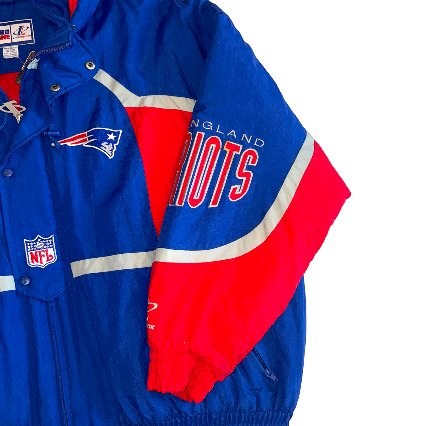 Logo Athletics x NFL - New England Patriots Vintage 90s Puffer Jacket