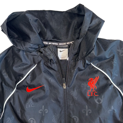 Nike - LFC Liverpool Full Zip Black Windbreaker Jacket