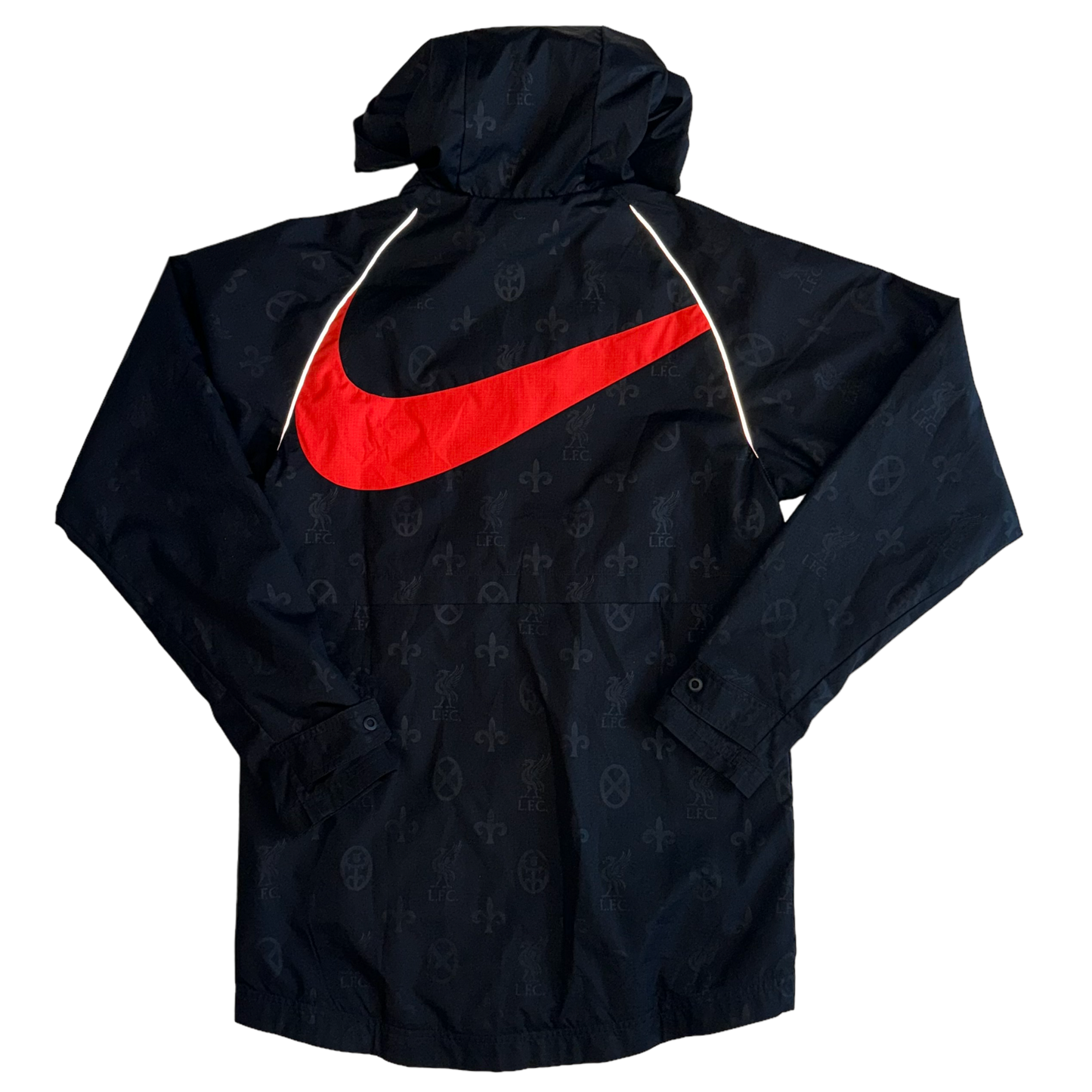 Nike - LFC Liverpool Full Zip Black Windbreaker Jacket