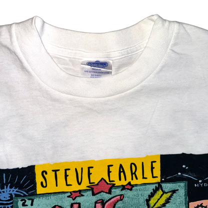 Winterland - Steve Earle El Corazon Tour Vintage 1997 T-Shirt