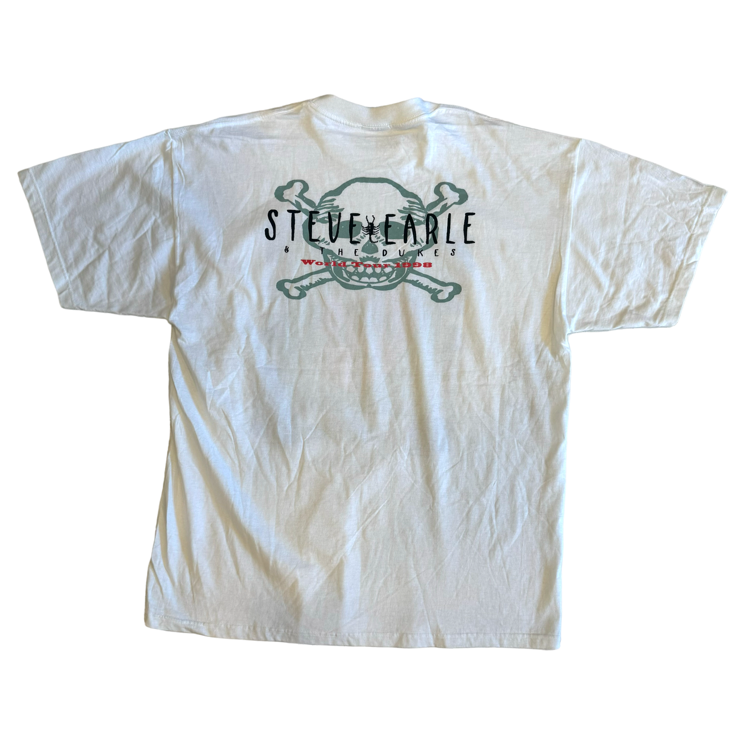 Winterland - Steve Earle El Corazon Tour Vintage 1997 T-Shirt