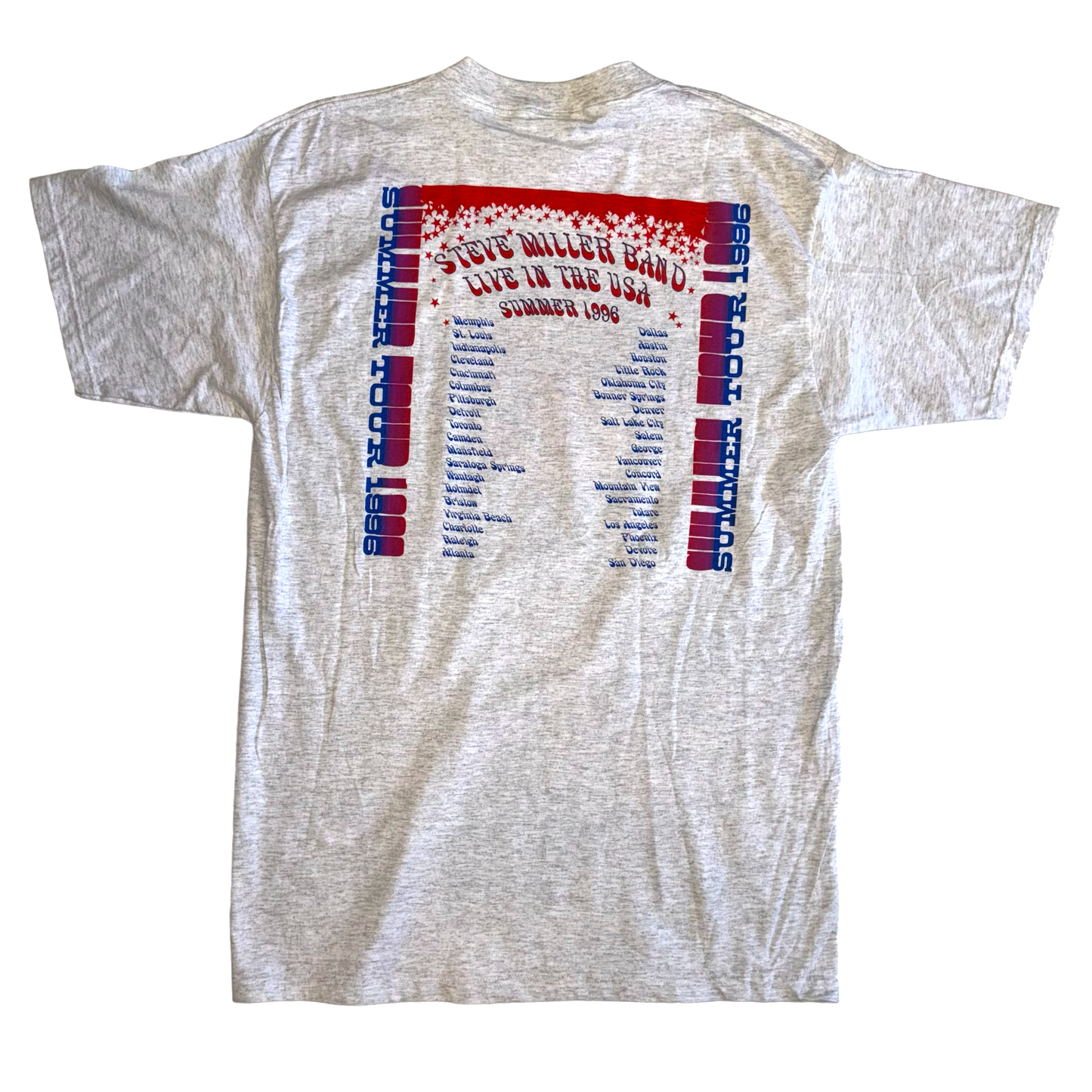 Tultex - 1997 Steve Miller Band Tour Graphic Vintage T-Shirt