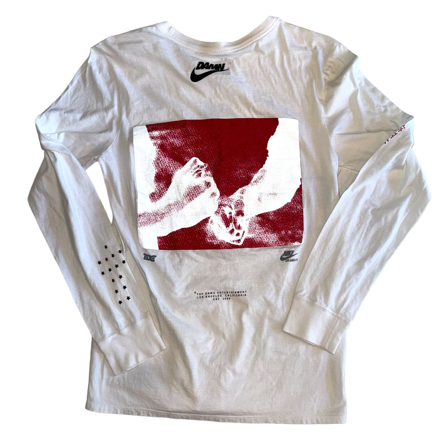 Nike x Kendrick Lamar - Damn. Album TDE Longsleeve T-Shirt