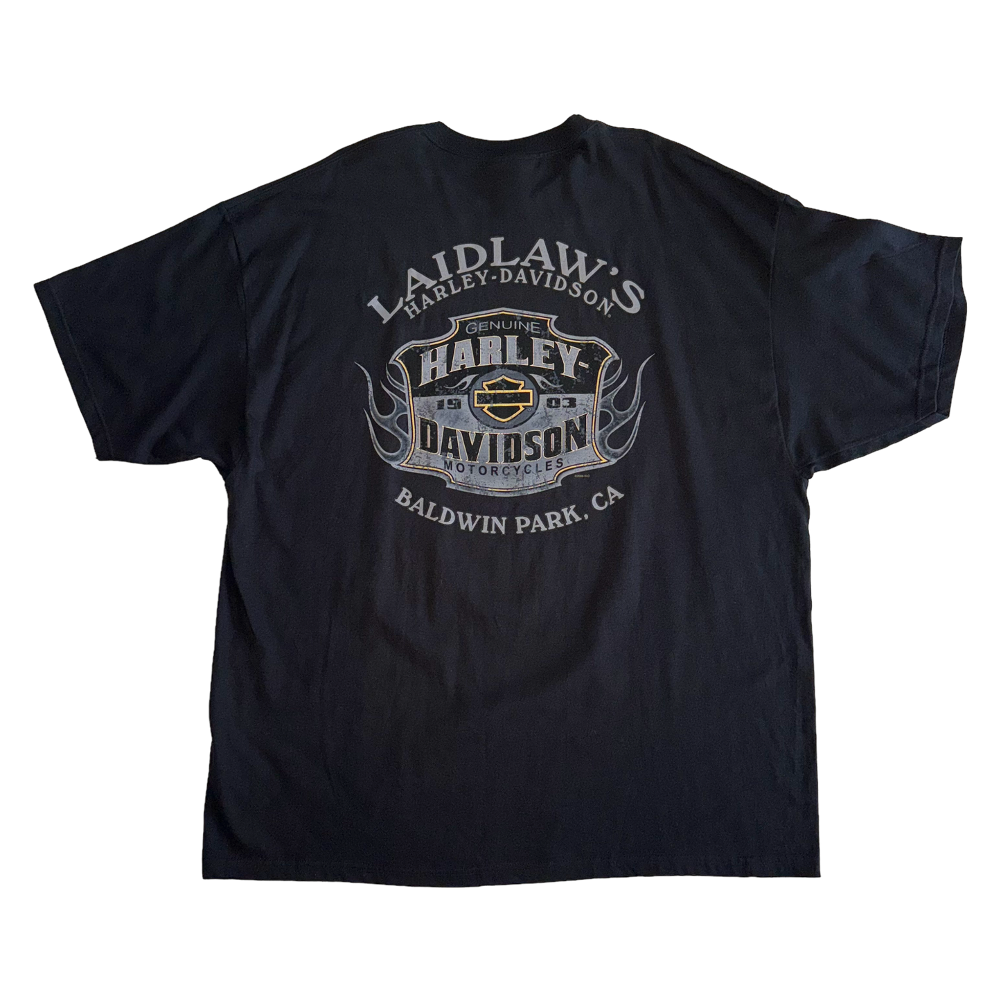 Harley Davidson - Baldwin Park, CA Vintage 2009 Deadstock T-Shirt