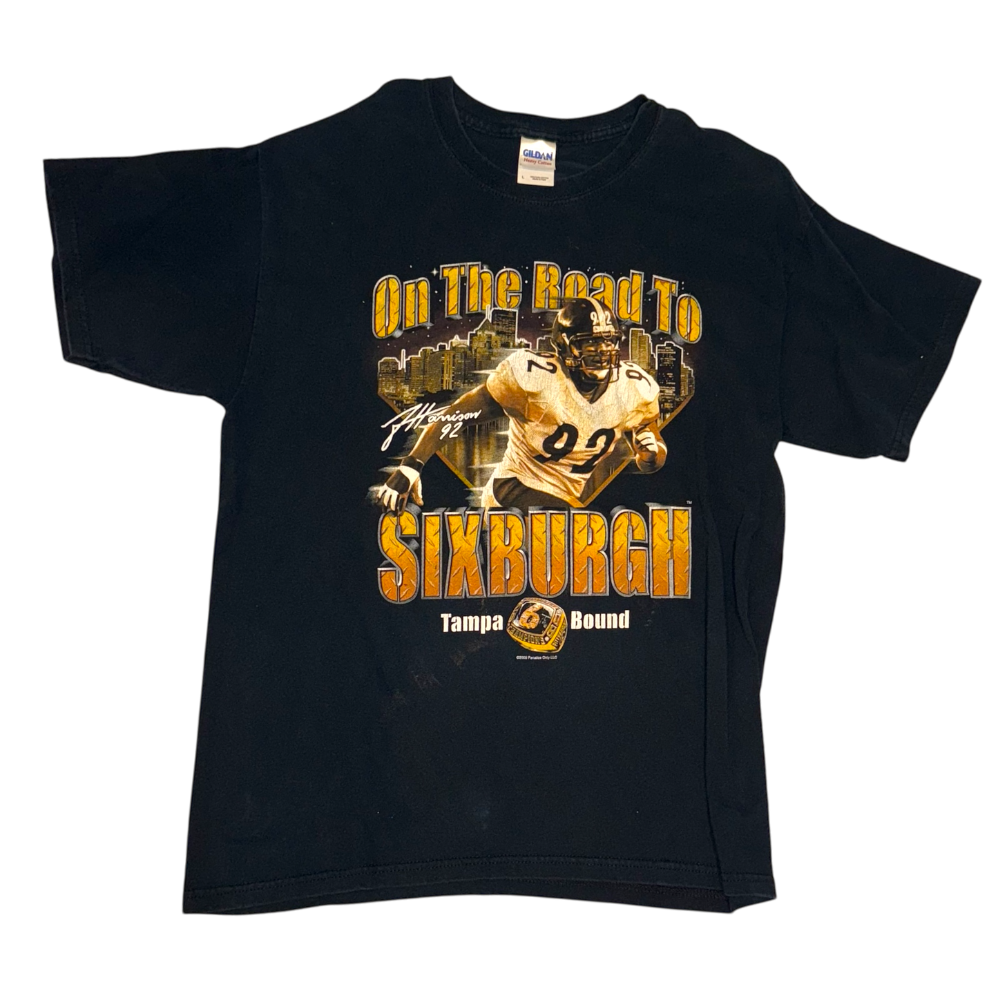 Gildan - Pittsburgh Steelers Playoff Graphic Vintage 20009 T-Shirt