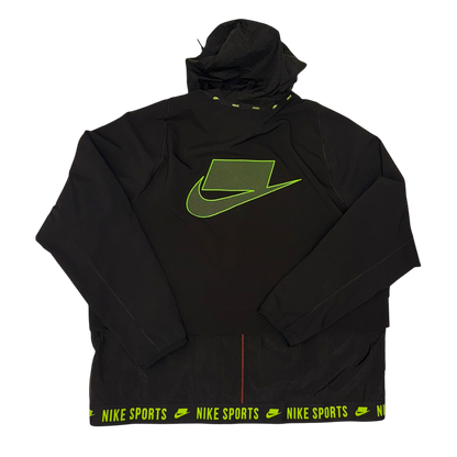 Nike - Black Highlighter Full Zip Windbreaker Jacket