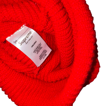 Supreme - Red Knit SS22 Beanie