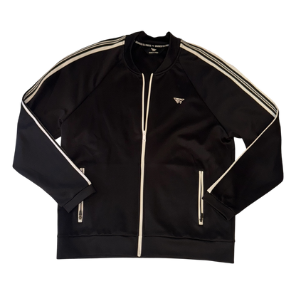 Paper Planes - Full Zip Black Sweatshirt