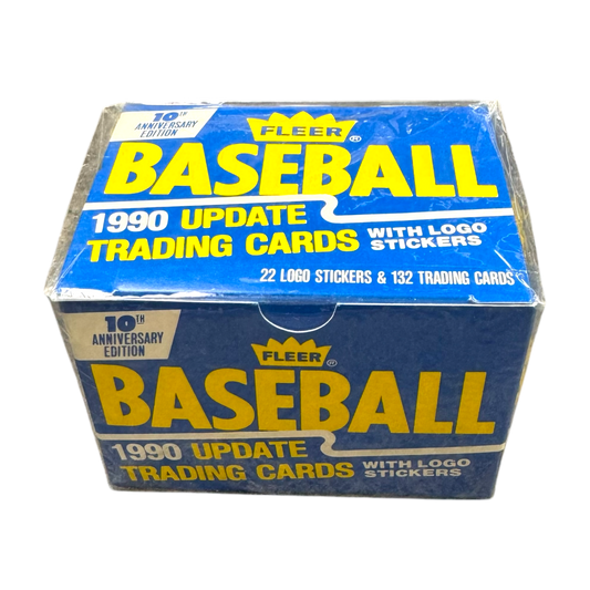 Fleer 1990 - Update Baseball 10th Anniversary Edition Mini Factory Sealed Box