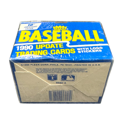 Fleer 1990 - Update Baseball 10th Anniversary Edition Mini Factory Sealed Box