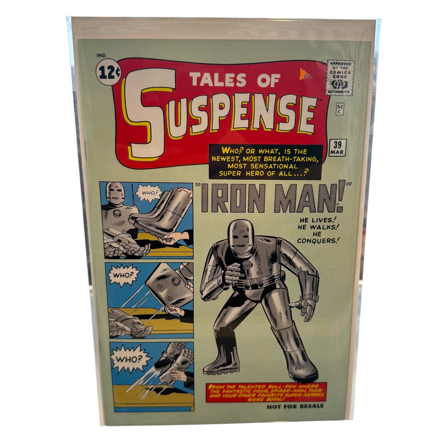 Toybiz - Vintage 2007 Tales of Suspense Iron Man Promo Comic Book