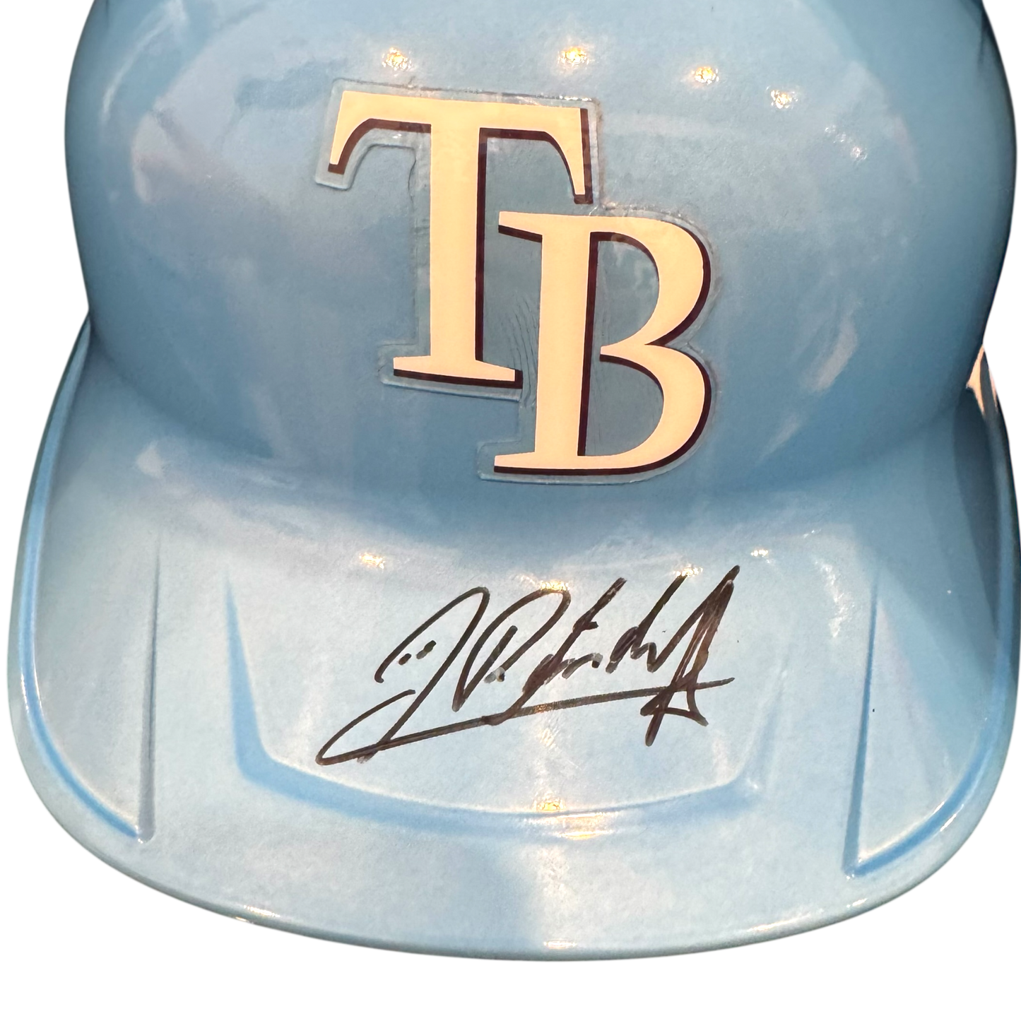 Rawlings x MLB - Randy Arozarena Autographed Tampa Bay Fanatics Certified Full Size Replica Helmet