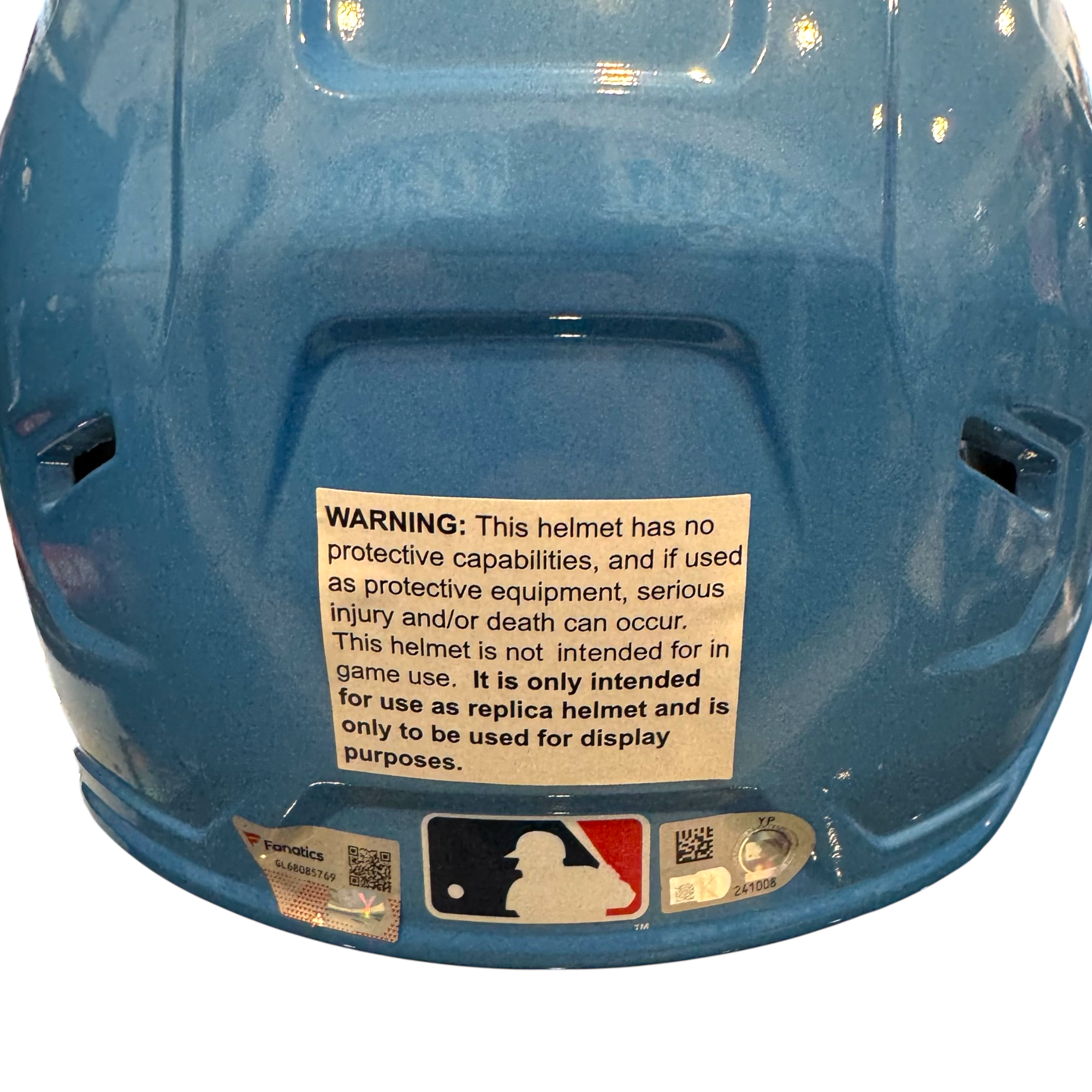 Rawlings x MLB - Randy Arozarena Autographed Tampa Bay Fanatics Certified Full Size Replica Helmet
